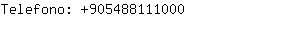 Telefono: 90548811....