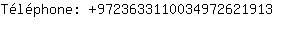 Tlphone: 972363311003497262....