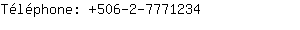 Tlphone: 506-2-777....