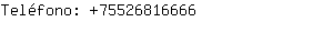 Teléfono: 7552681....
