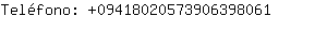 Telfono: 0941802057390639....