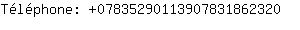 Tlphone: 0783529011390783186....