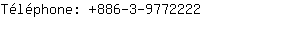 Tlphone: 886-3-977....