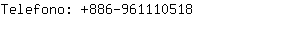 Telefono: 886-96111....