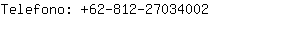 Telefono: 62-812-2703....