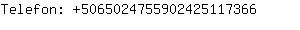 Telefon: 506502475590242511....