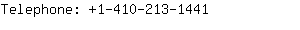 Telephone: 1-410-213-....
