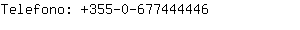 Telefono: 355-0-67744....