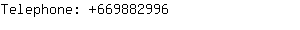 Telephone: 66988....