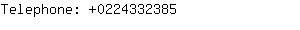 Telephone: 022433....