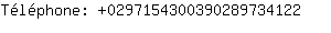 Tlphone: 029715430039028973....