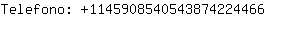 Telefono: 114590854054387422....