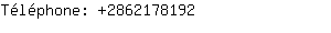 Téléphone: 286217....