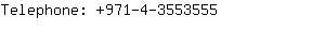 Telephone: 971-4-355....