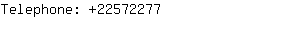 Telephone: 2257....