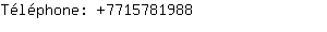 Téléphone: 771578....