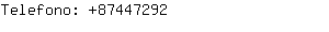 Telefono: 8744....