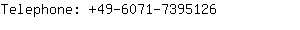 Telephone: 49-6071-739....