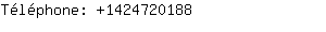 Téléphone: 142472....