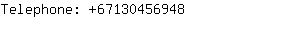 Telephone: 6713045....