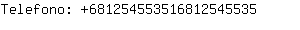 Telefono: 68125455351681254....