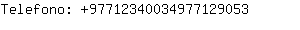 Telefono: 9771234003497712....