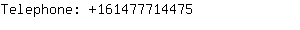 Telephone: 16147771....