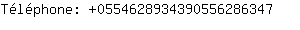 Tlphone: 055462893439055628....
