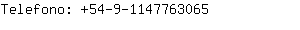 Telefono: 54-9-114776....