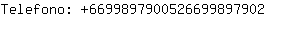 Telefono: 669989790052669989....