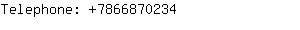 Telephone: 786687....