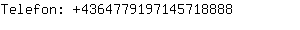 Telefon: 436477919714571....