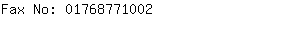 Fax No: 0176877....