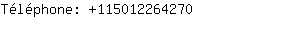 Téléphone: 11501226....