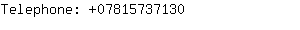 Telephone: 0781573....