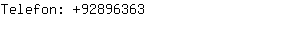 Telefon: 9289....