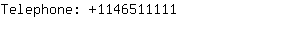 Telephone: 114651....