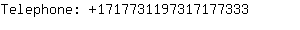 Telephone: 171773119731717....