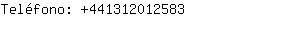 Teléfono: 44131201....
