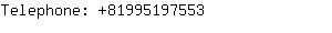 Telephone: 8199519....