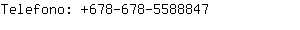 Telefono: 678-678-558....