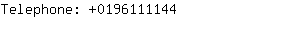 Telephone: 019611....
