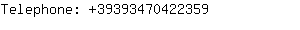 Telephone: 3939347042....