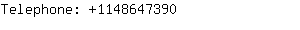 Telephone: 114864....