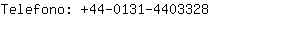 Telefono: 44-0131-440....