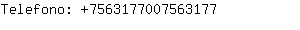 Telefono: 756317700756....