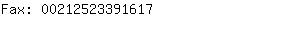 Fax: 0021252339....