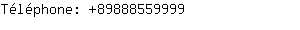 Téléphone: 8988855....