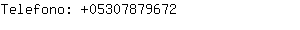 Telefono: 0530787....