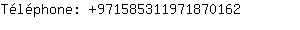 Tlphone: 97158531197187....